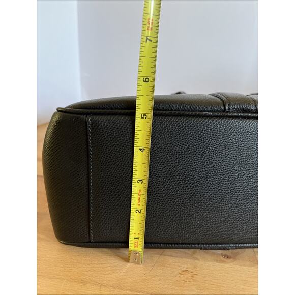 COACH Black Leather Metropolitan 2 Way Business Bag 71695 Academia Messenger - Picture 15 of 16